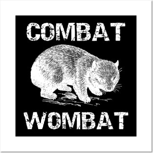 Combat Wombat Posters and Art